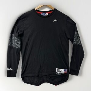 Post Game Official Athletics Dept Mens Black Long Sleeve T Shirt‎ Size L